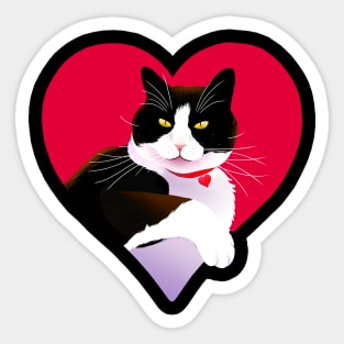 Tuxedo love Sticker